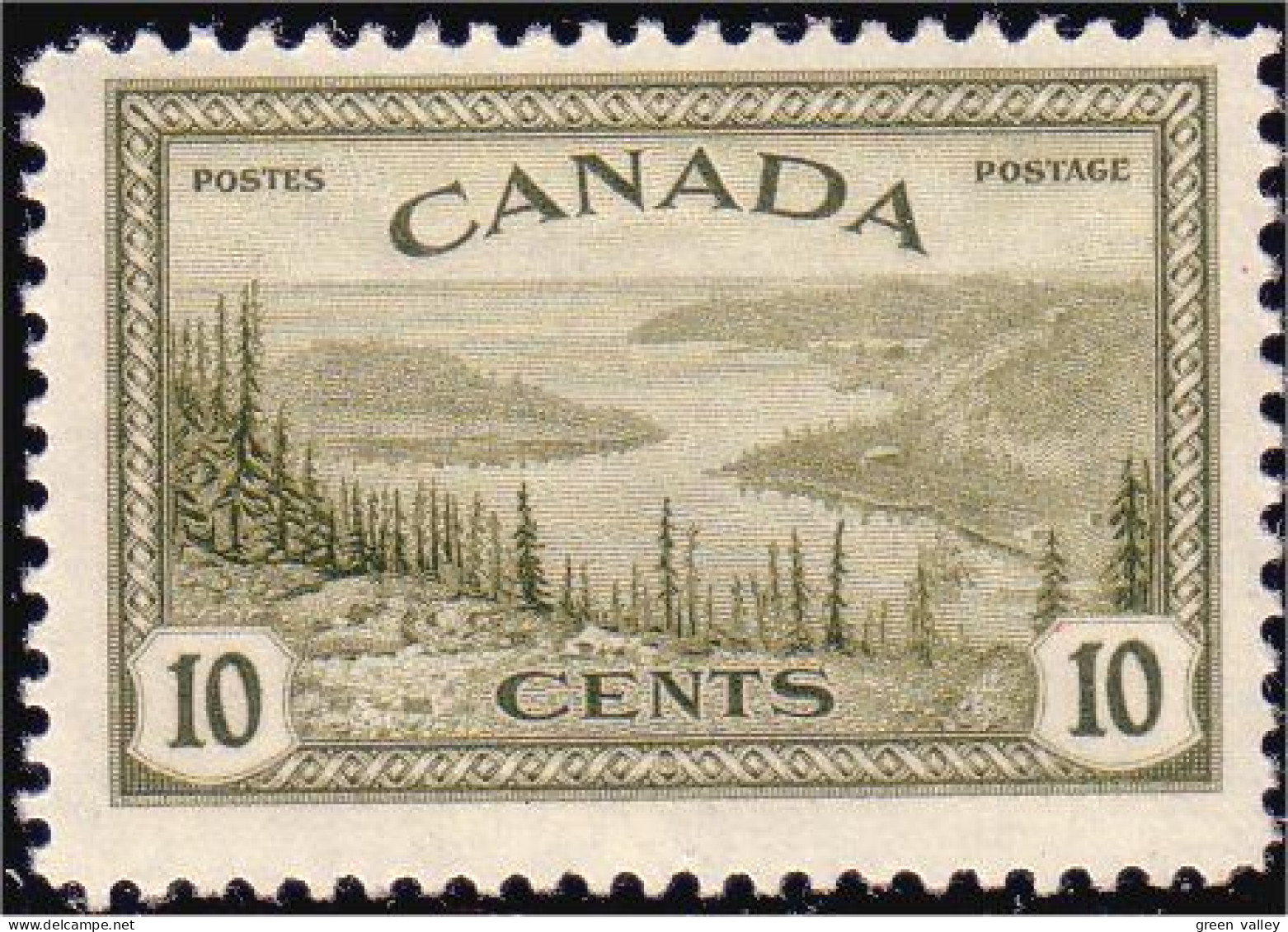 951 Canada 1946 Great Bear Lake MNH ** Neuf SC (32) - Unused Stamps