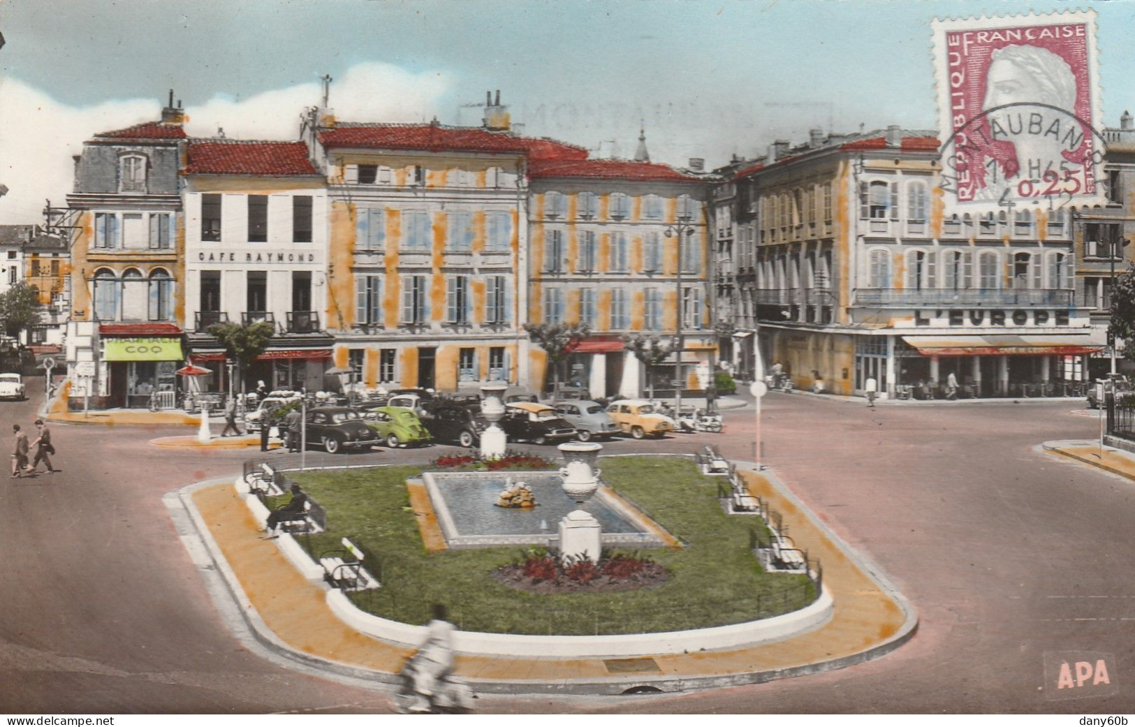 REF.AB . 82 . MANTAUBAN . PLACE DE LA PREFECTURE - Montauban