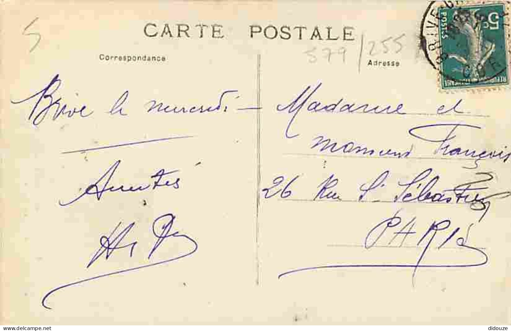 19 - Brive - Rue Du Praffre - Animée - Oblitération Ronde De 1911 - CPA - Voir Scans Recto-Verso - Brive La Gaillarde