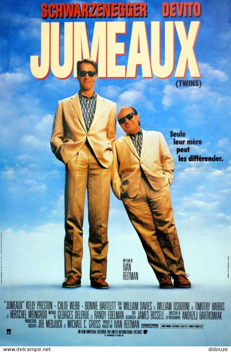 Cinema - Jumeaux - Arnold Schwarzenegger - Devito - Affiche De Film - CPM - Carte Neuve - Voir Scans Recto-Verso - Afiches En Tarjetas