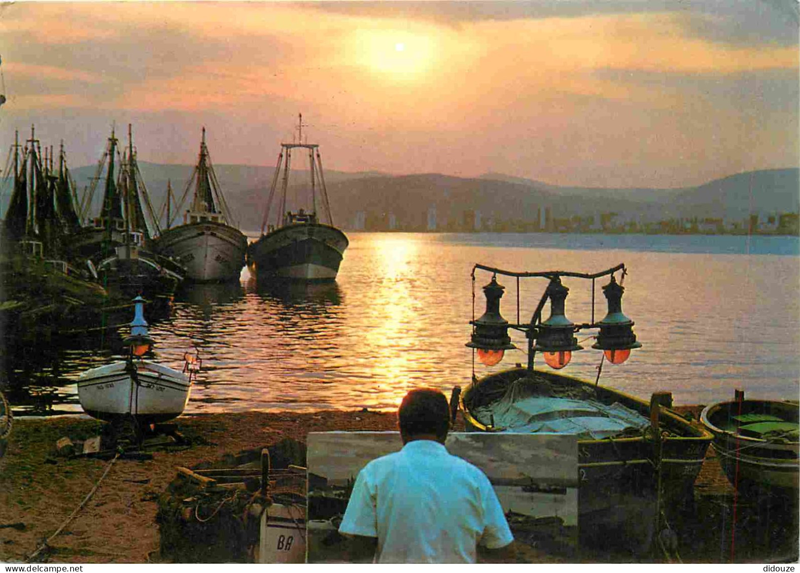 Espagne - Espana - Cataluna - Costa Brava - Atardecer - Coucher De Soleil - CPM - Voir Scans Recto-Verso - Gerona