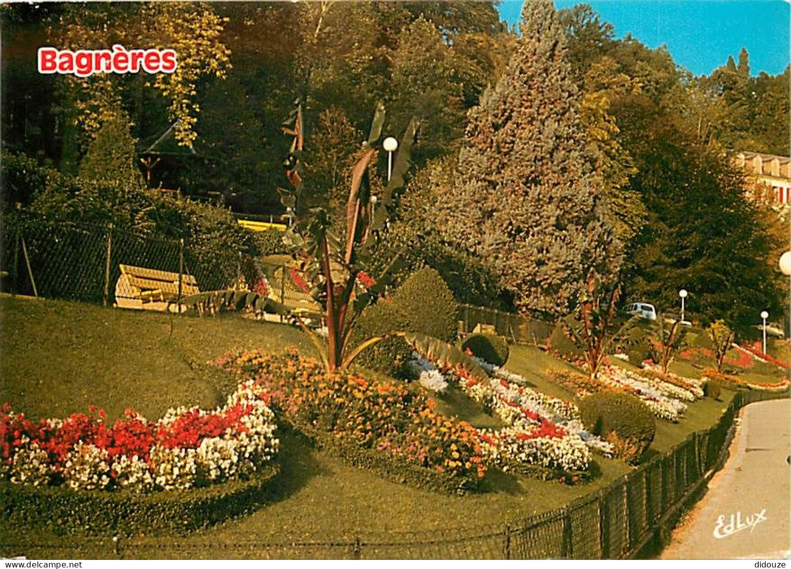 65 - Bagnères De Bigorre - Jardins Suspendus - Fleurs - CPM - Voir Scans Recto-Verso - Bagneres De Bigorre