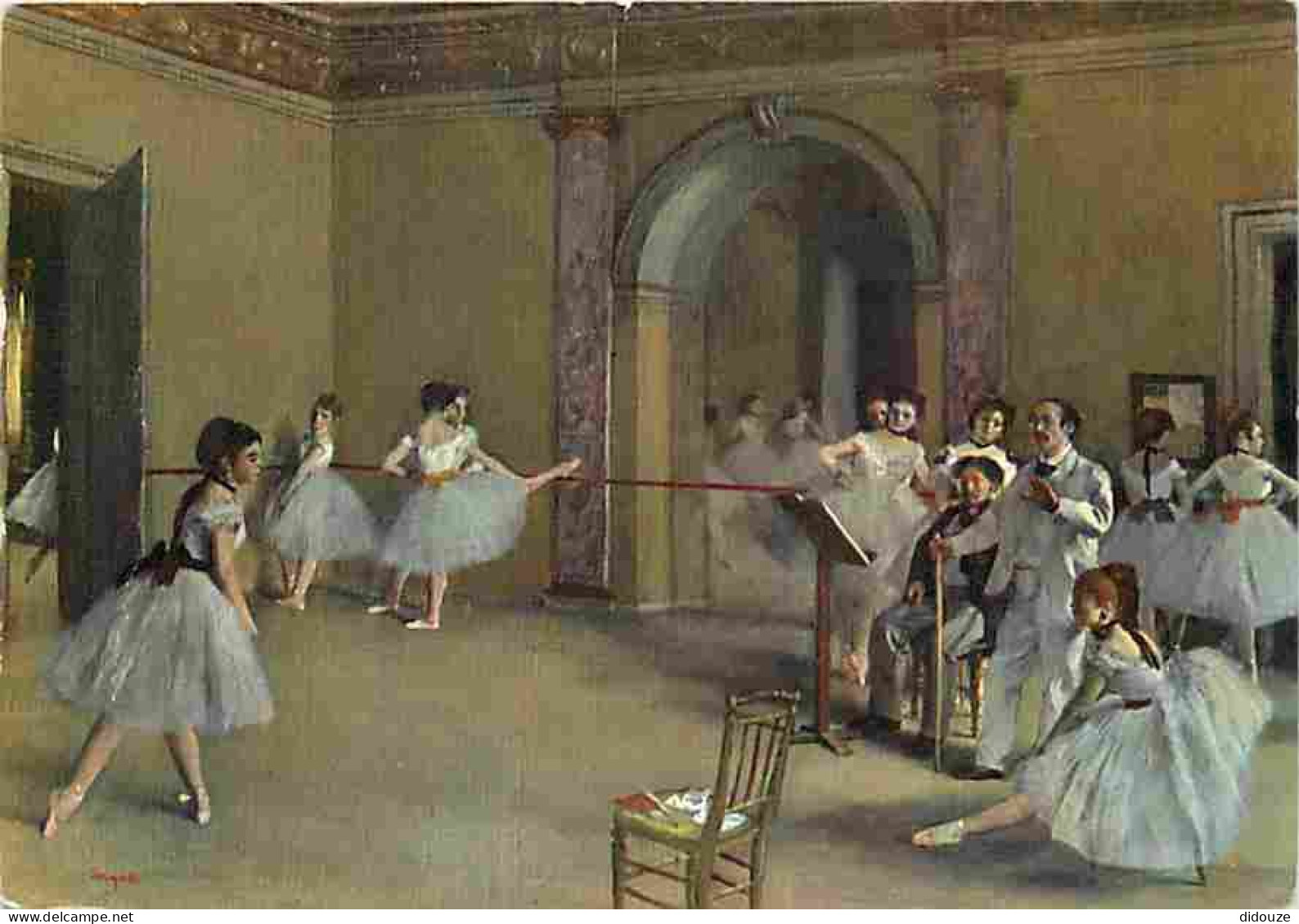 Art - Peinture - Edgar Degas - Le Foyer De La Danse à L'Opéra De Paris - Musée Du Louvre - CPM - Voir Scans Recto-Verso - Peintures & Tableaux