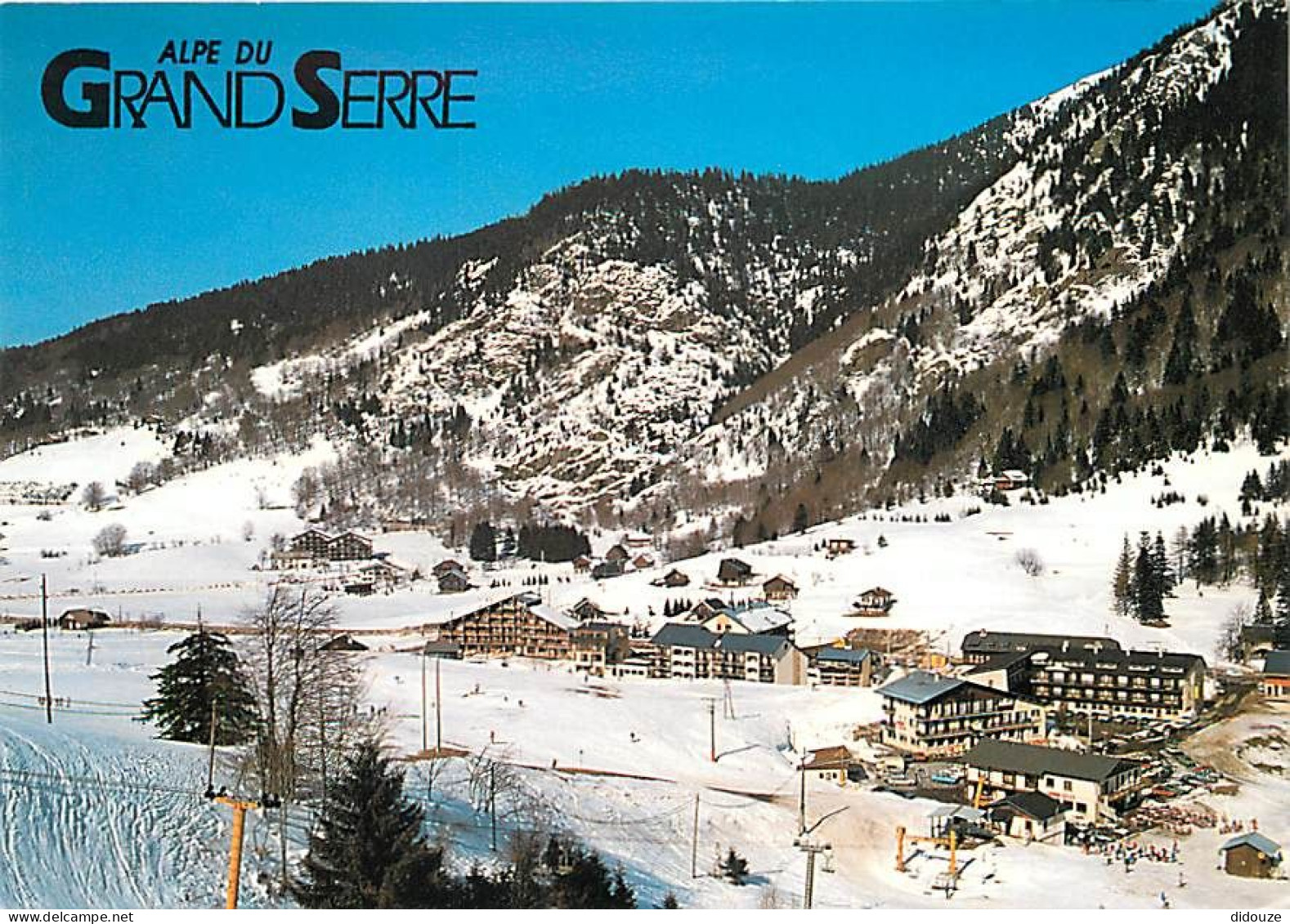 38 - Alpe Du Grand Serre - Vue Générale - Hiver - Neige - Carte Neuve - CPM - Voir Scans Recto-Verso - Altri & Non Classificati