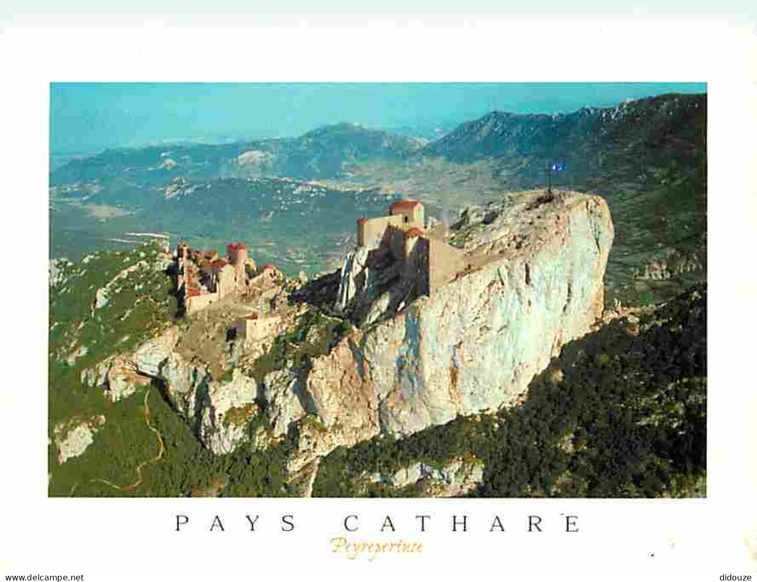 11 - Duilhac Sous Peyrepertuse - Château Cathare De Peyrepertuse - Vue Aérienne - CPM - Voir Scans Recto-Verso - Andere & Zonder Classificatie