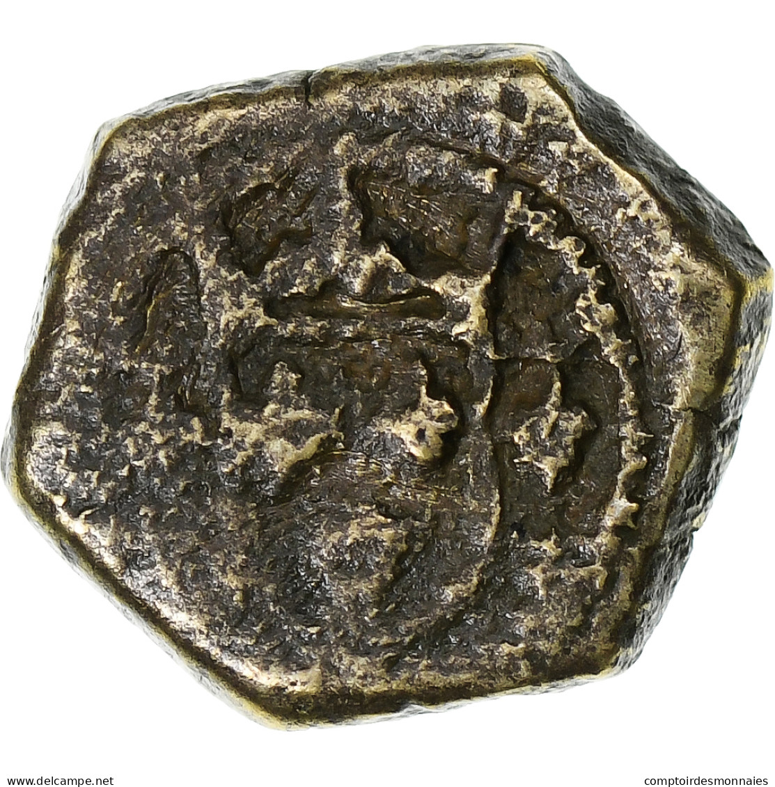 France, Poids Monétaire, Laiton, TB+ - 1422-1461 Karel VII
