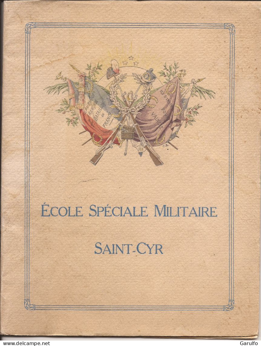 Ecole Spéciale Militaire De Saint Cyr - 1901-1940