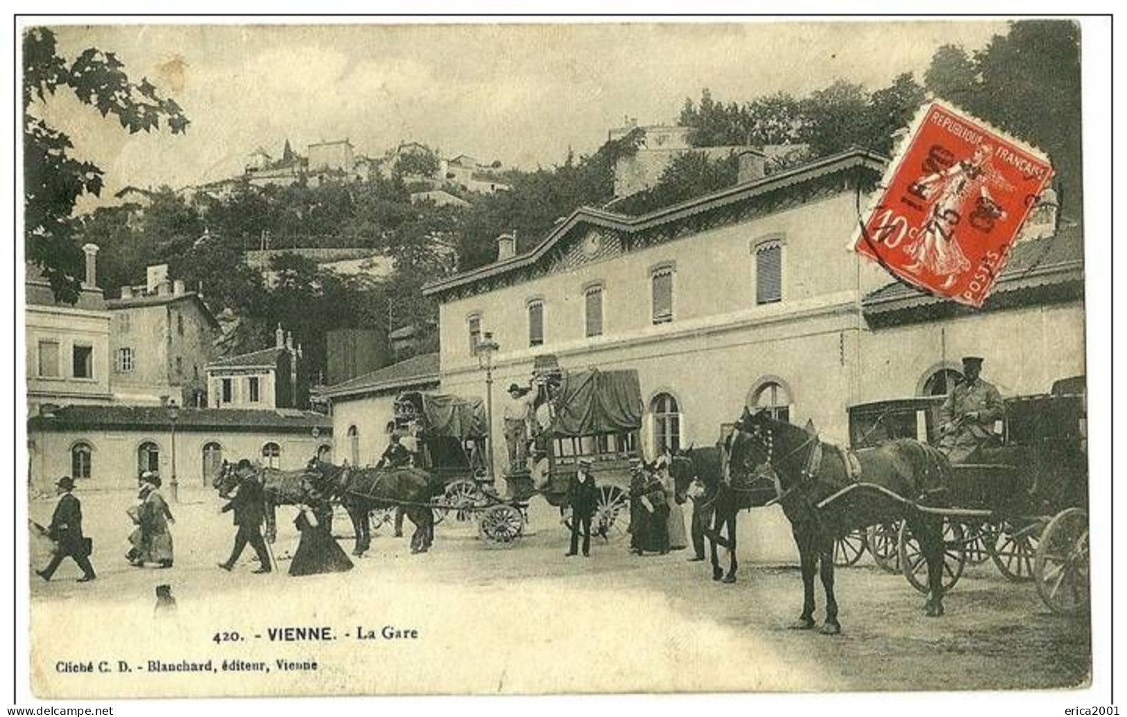 Vienne.la Gare De Vienne. - Vienne