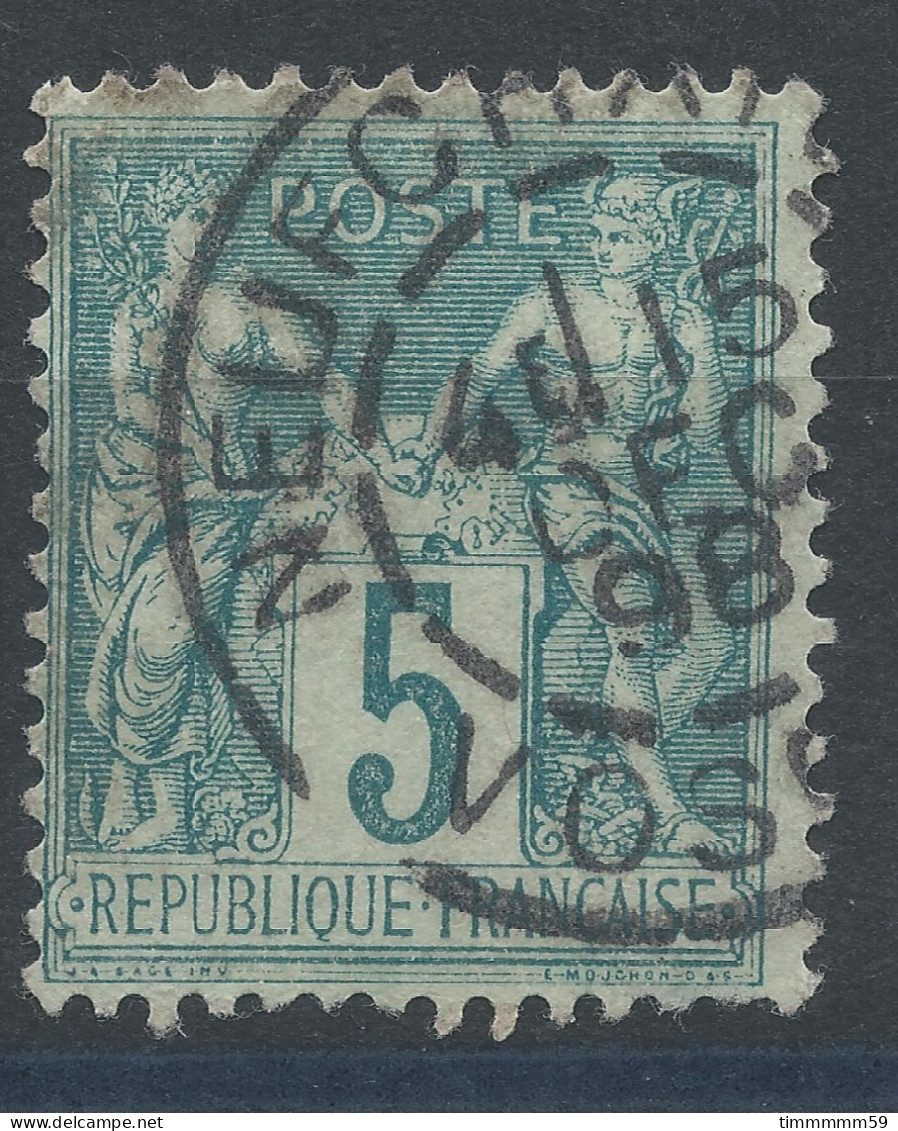 Lot N°83271   N°75, Oblitéré Cachet à Date De NEUFCHATEAU "VOSGES" - 1876-1898 Sage (Type II)