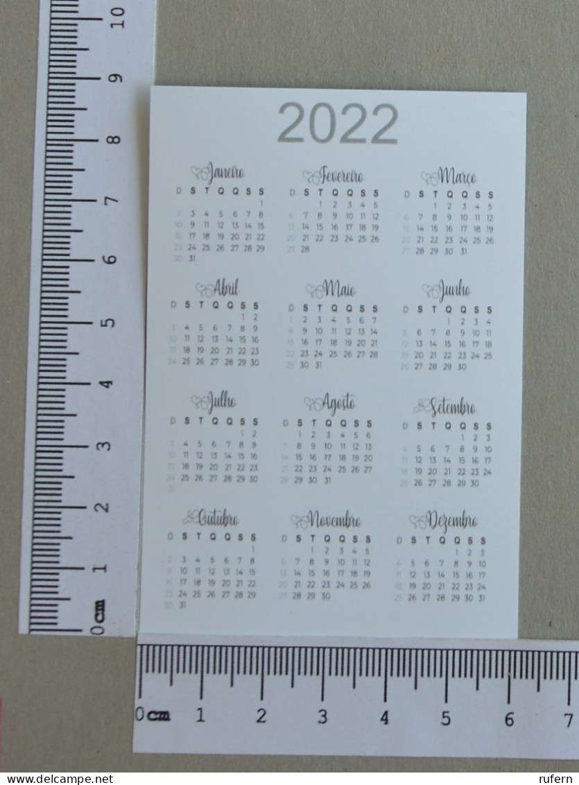 CALENDAR  - SPORTING - 2022 - 2 SCANS  - (Nº59127) - Kleinformat : 2001-...