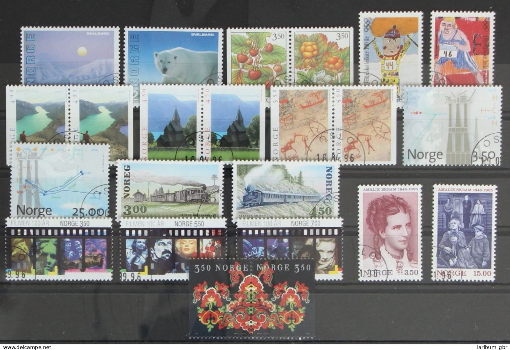 Norwegen Jahrgang 1996 Mit 1202-1229 Gestempelt #KN542 - Otros & Sin Clasificación