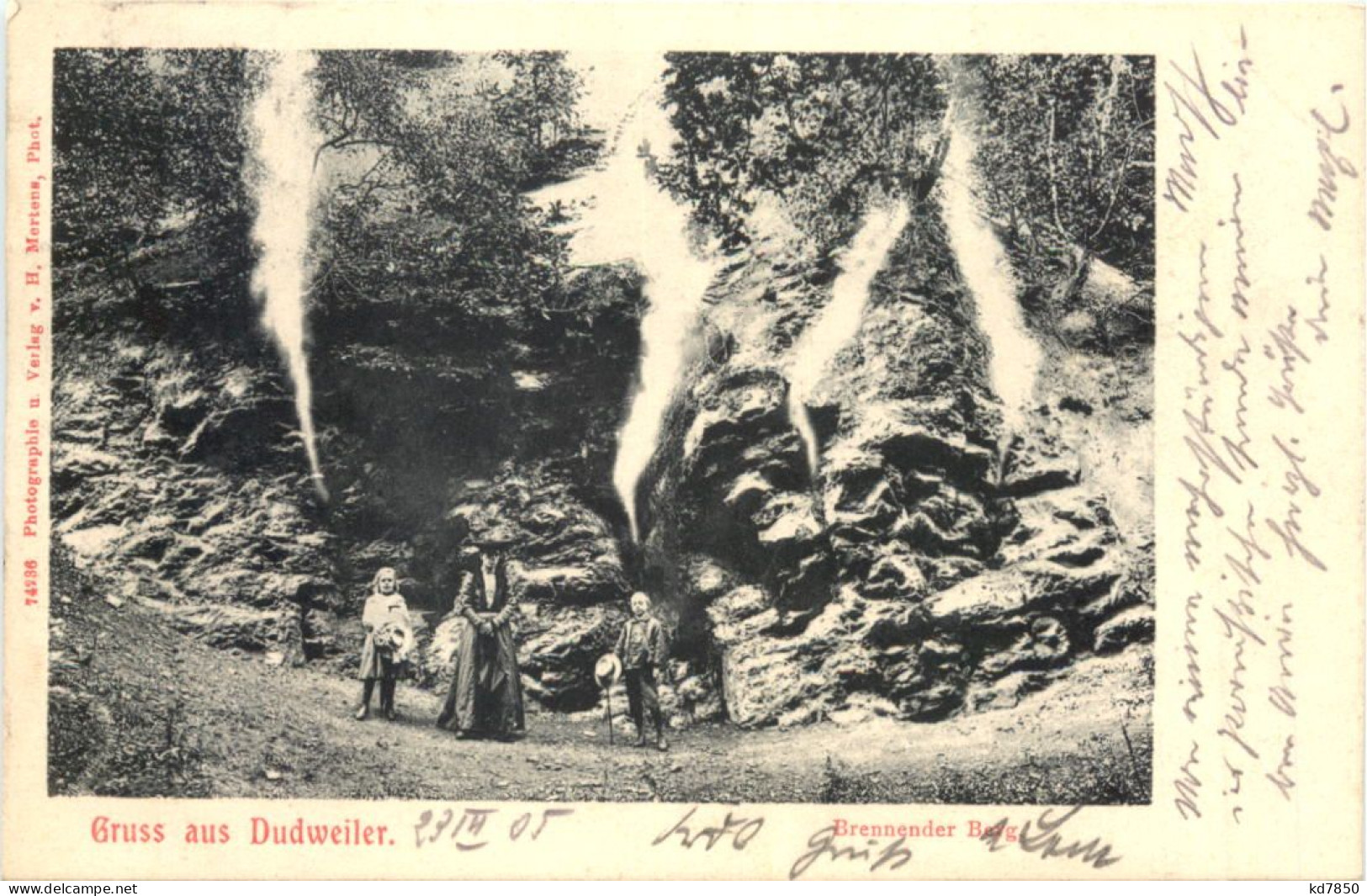 Gruss Aus Dudweiler - Brennender Berg - Saarbrücken