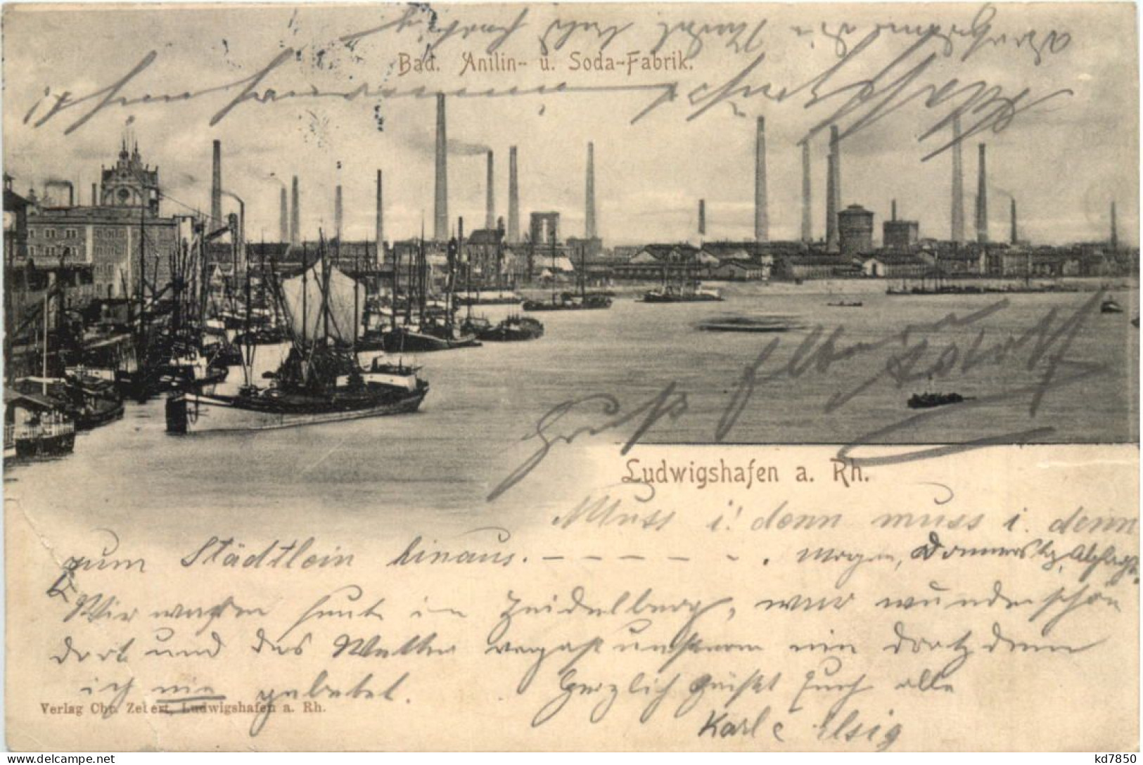 Ludwigshafen -Anilin Und Soda Fabrik - Ludwigshafen