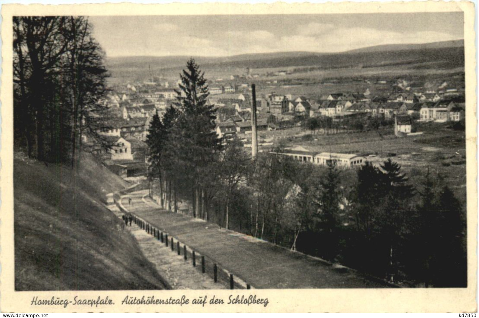 Homburg Saarpfalz - Autohöhenstrasse - Saarpfalz-Kreis