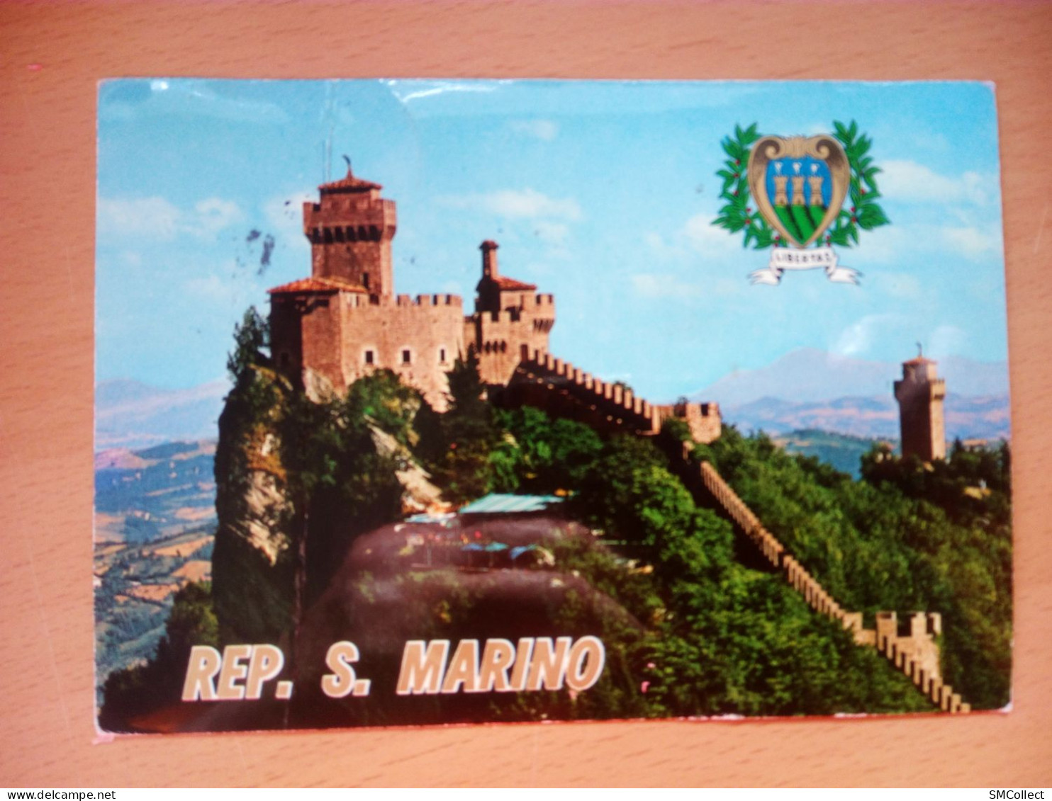 San Marino. Lot De 5 Timbres Sur Carte 1967  (GF4066) - Usati