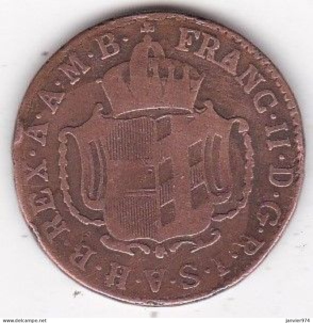 Empire Autrichiens . 1 Kreuzer 1802 H Guntzbourg,  Franz II . KM# 27 - Autriche