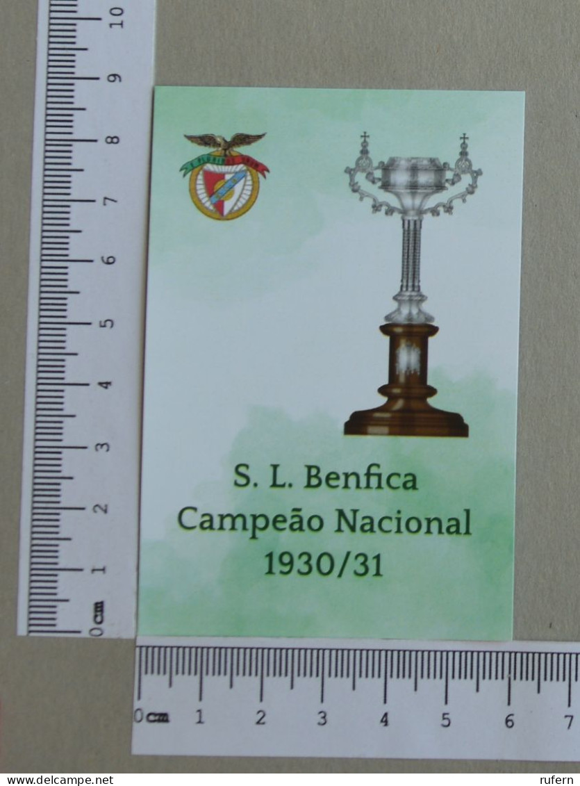 CALENDAR  - BENFICA - 2022 - 2 SCANS  - (Nº59136) - Petit Format : 2001-...