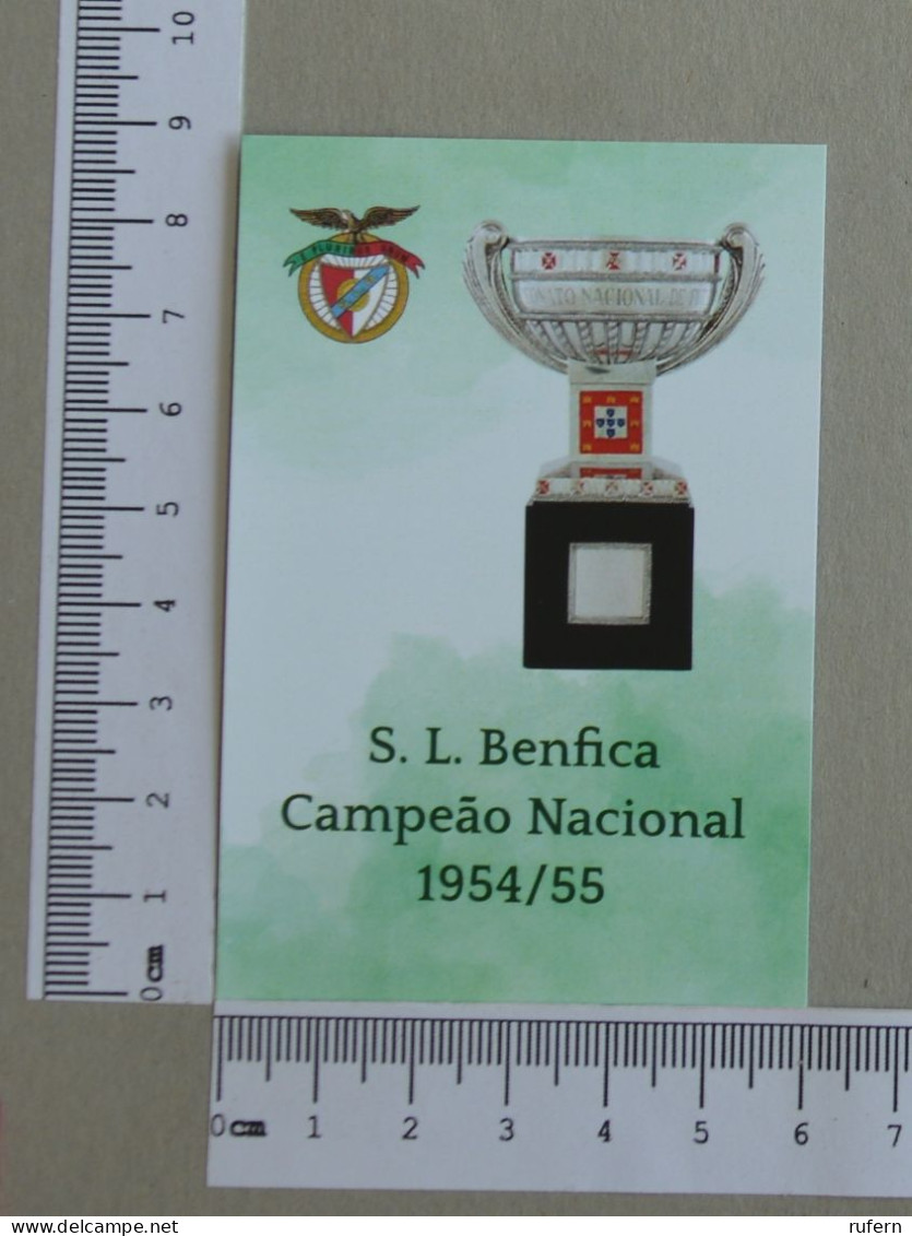 CALENDAR  - BENFICA - 2022 - 2 SCANS  - (Nº59137) - Formato Piccolo : 2001-...