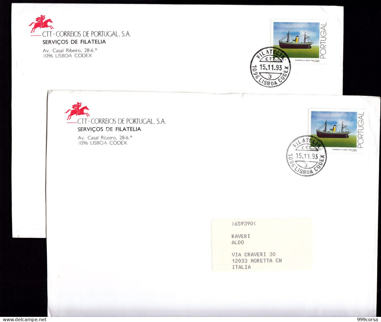 Gibilterra, Faer-Oer, Portogallo, Finlandia, Storia Postale (buste 23x16) - Autres - Europe