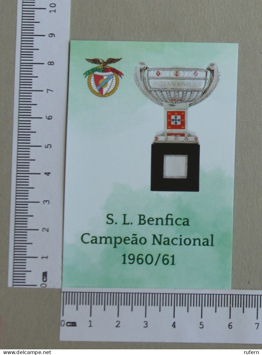 CALENDAR  - BENFICA - 2022 - 2 SCANS  - (Nº59139) - Small : 2001-...