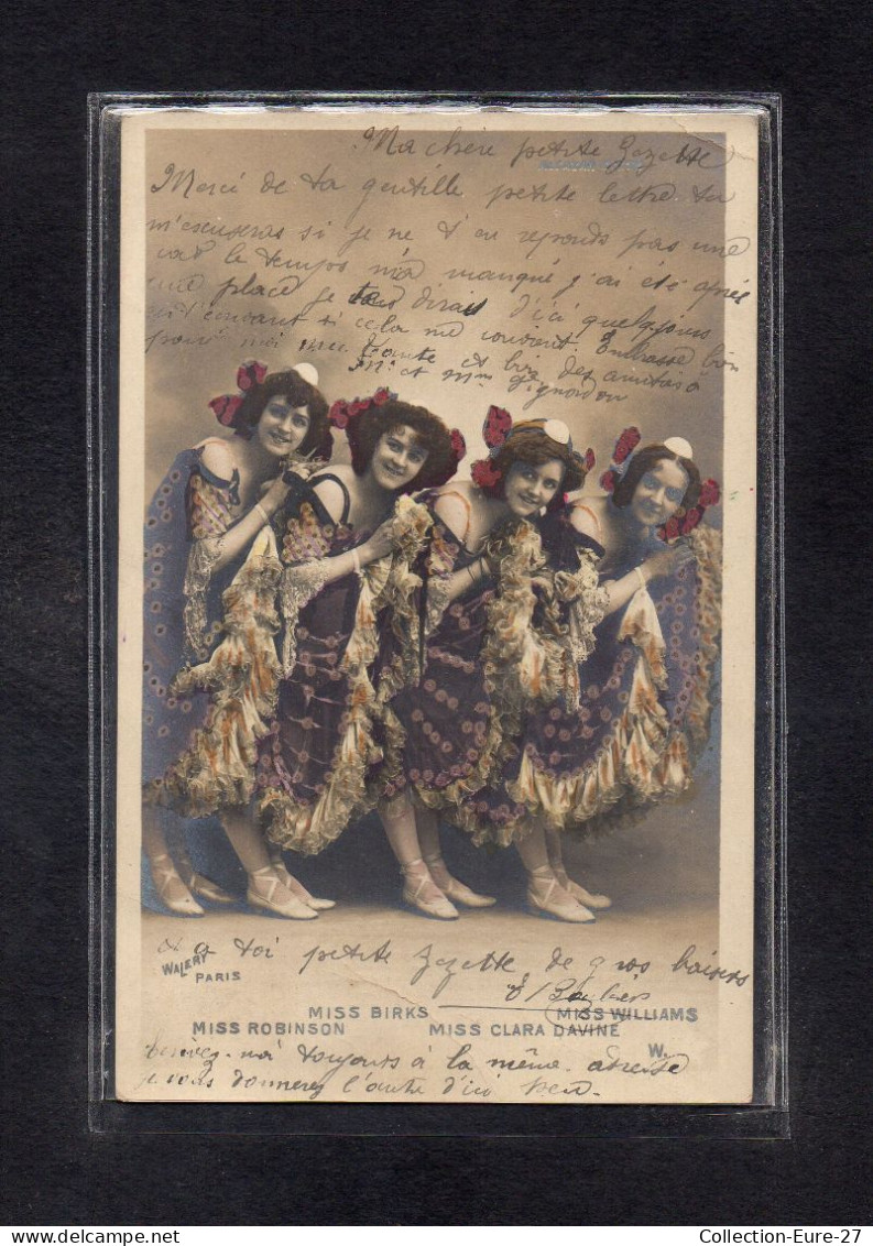 (08/05/24) THEME PHOTOGRAPHES-CPA WALERY PARIS - MISS ROBINSON - BIRKS - CLARA DAVINE Et WILLIAMS - Walery