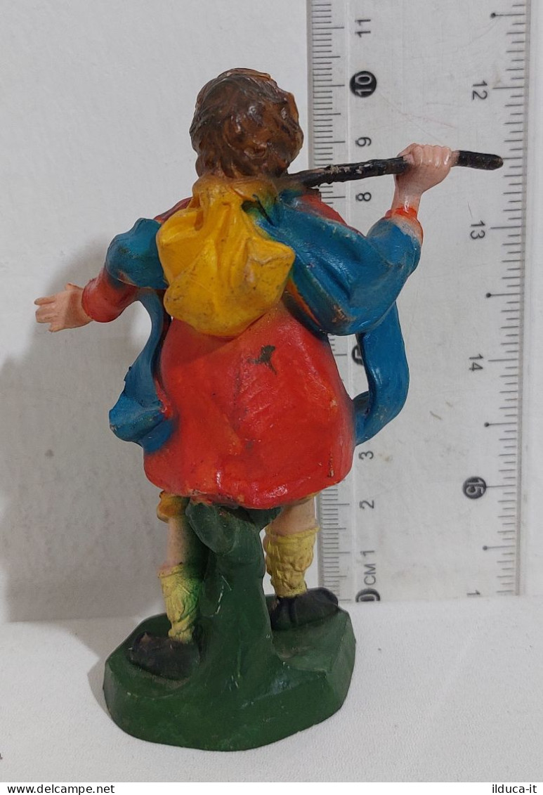 66105 Pastorello Presepe - Statuina In Plastica - Viandante - Nacimientos - Pesebres