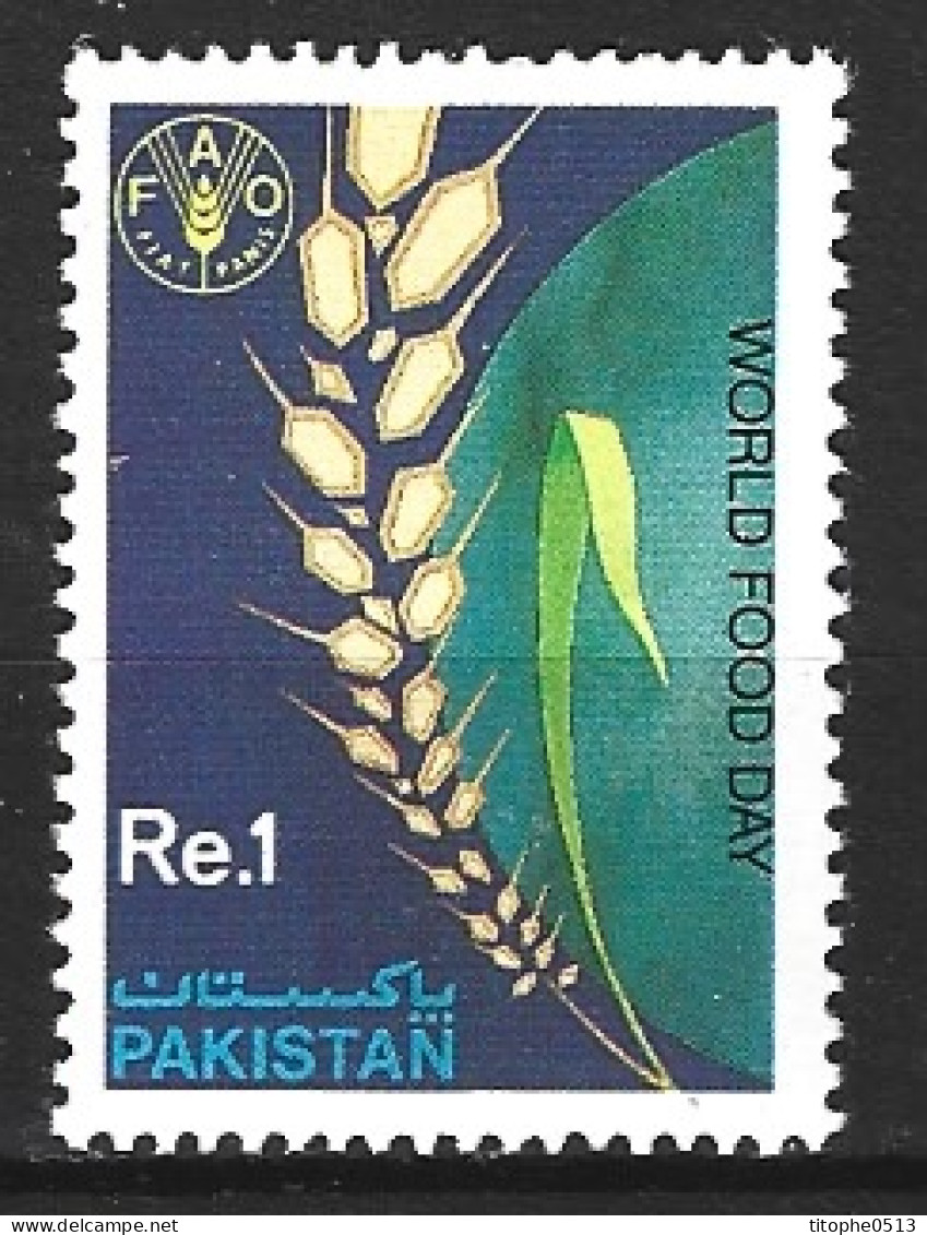 PAKISTAN. N°735 De 1989. Journée Mondiale De L'alimentation/FAO. - Alimentation