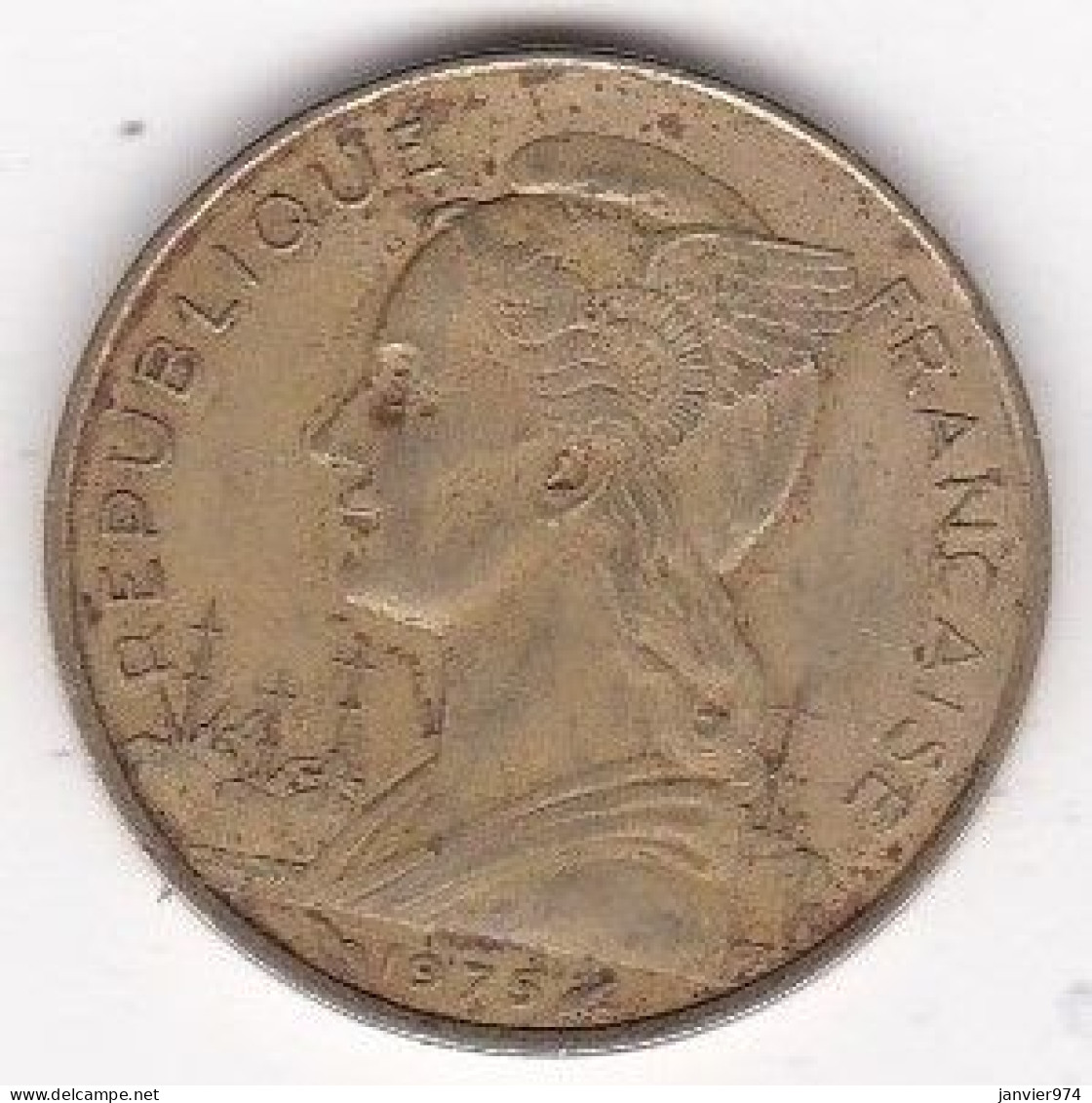 Territoire Français Des Afars Et Issas. 20 Francs 1975, Bronze Aluminium, Lec# 66 - Djibouti