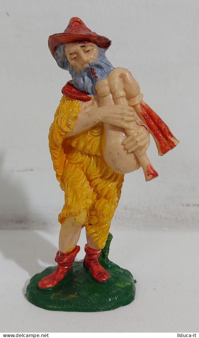 66115 Pastorello Presepe - Statuina In Plastica - Musicante - Weihnachtskrippen