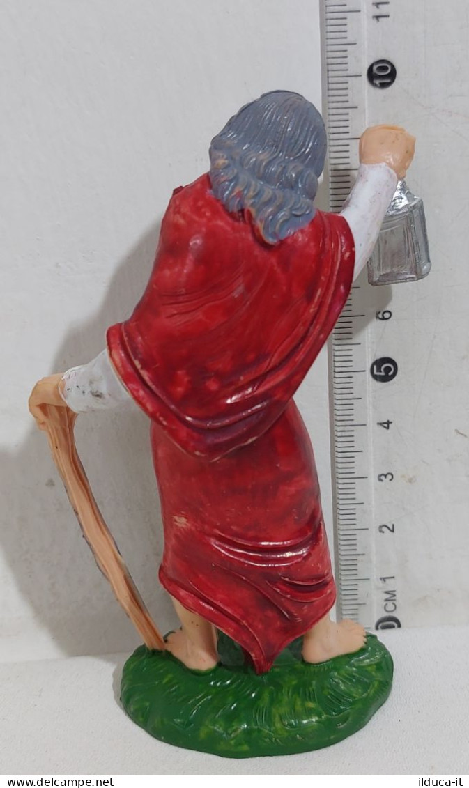 66120 Pastorello Presepe - Statuina In Plastica - Uomo Con Lanterna - Crèches De Noël