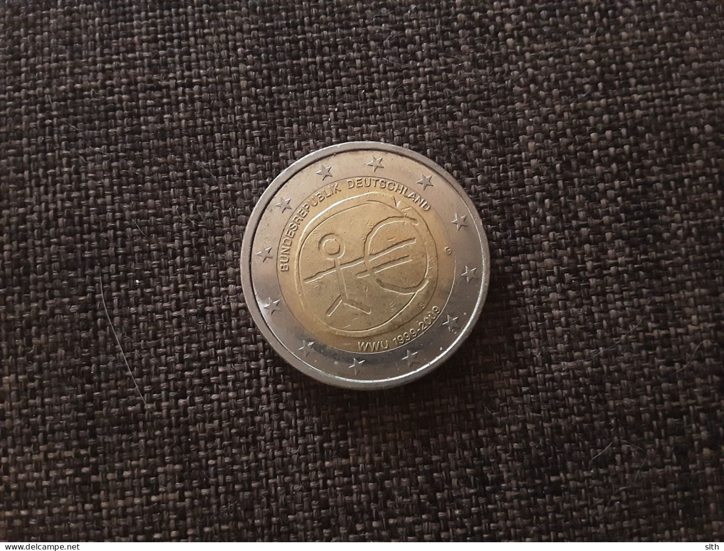Pièce 2 Euros Rare 1999 - 2009 Wwu G - Germany
