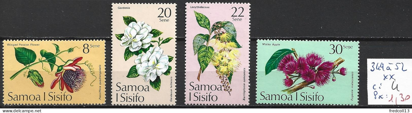 SAMOA 349 à 52 ** Côte 4 € - Samoa