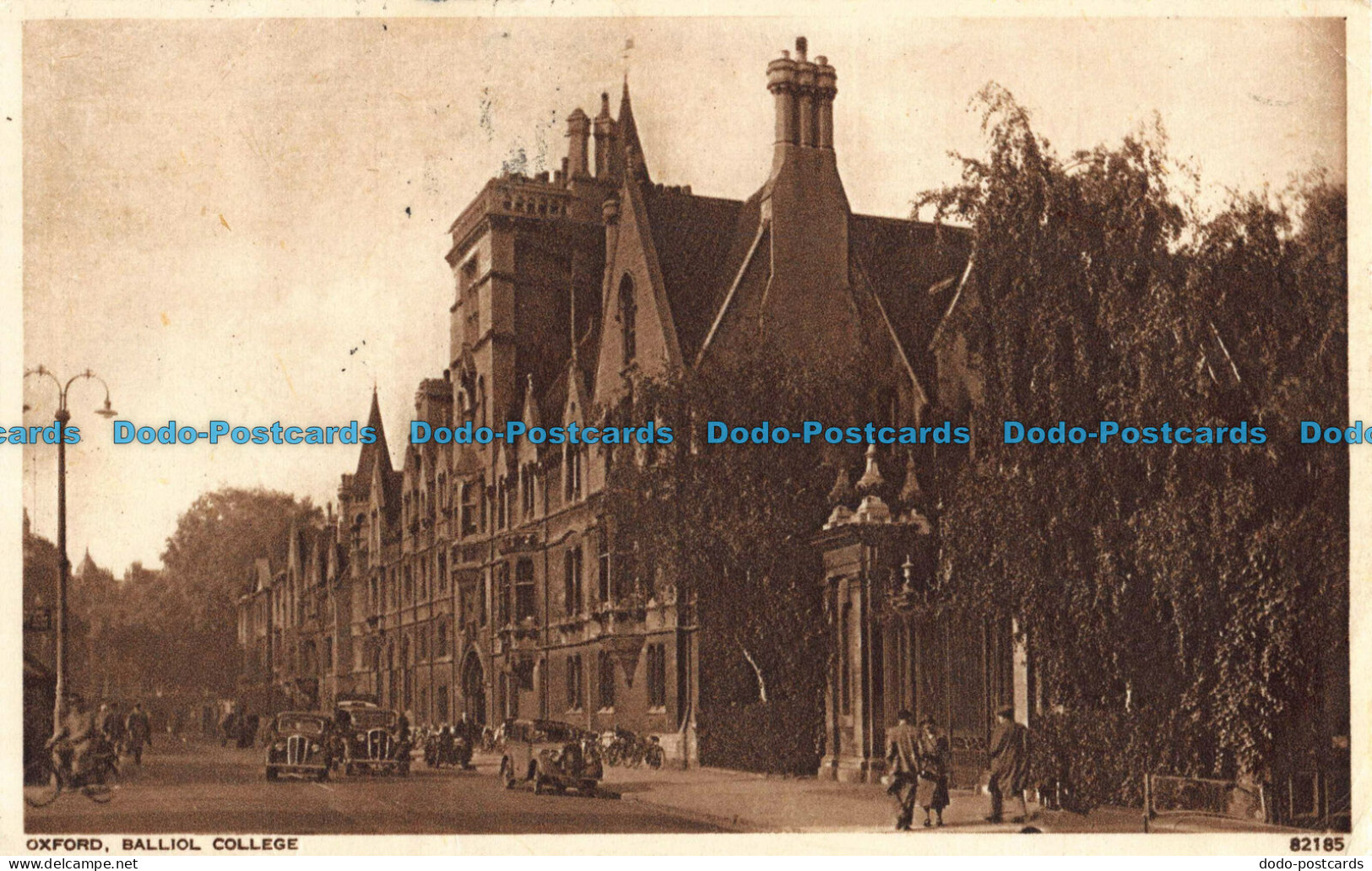 R043553 Oxford. Balliol College. Photochrom. No 82185. 1943 - World