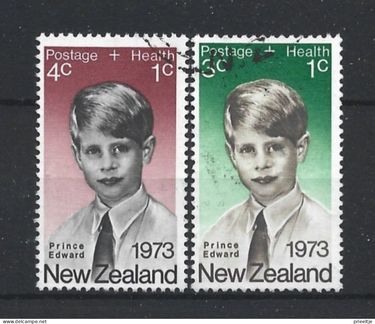 New Zealand 1973 Health Y.T. 594/595 (0) - Usati