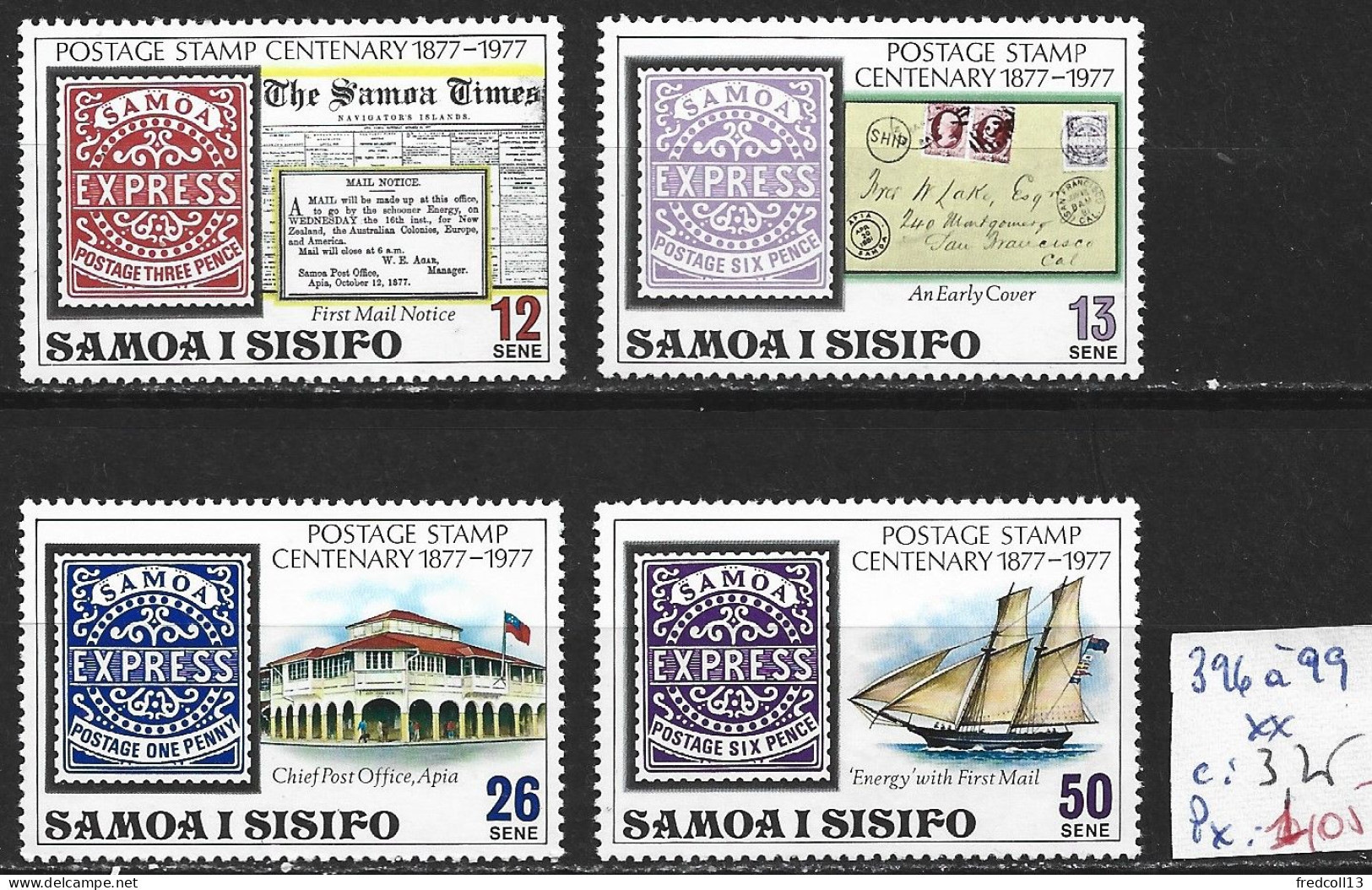 SAMOA 396 à 99 ** Côte 3.25 € - Samoa (Staat)