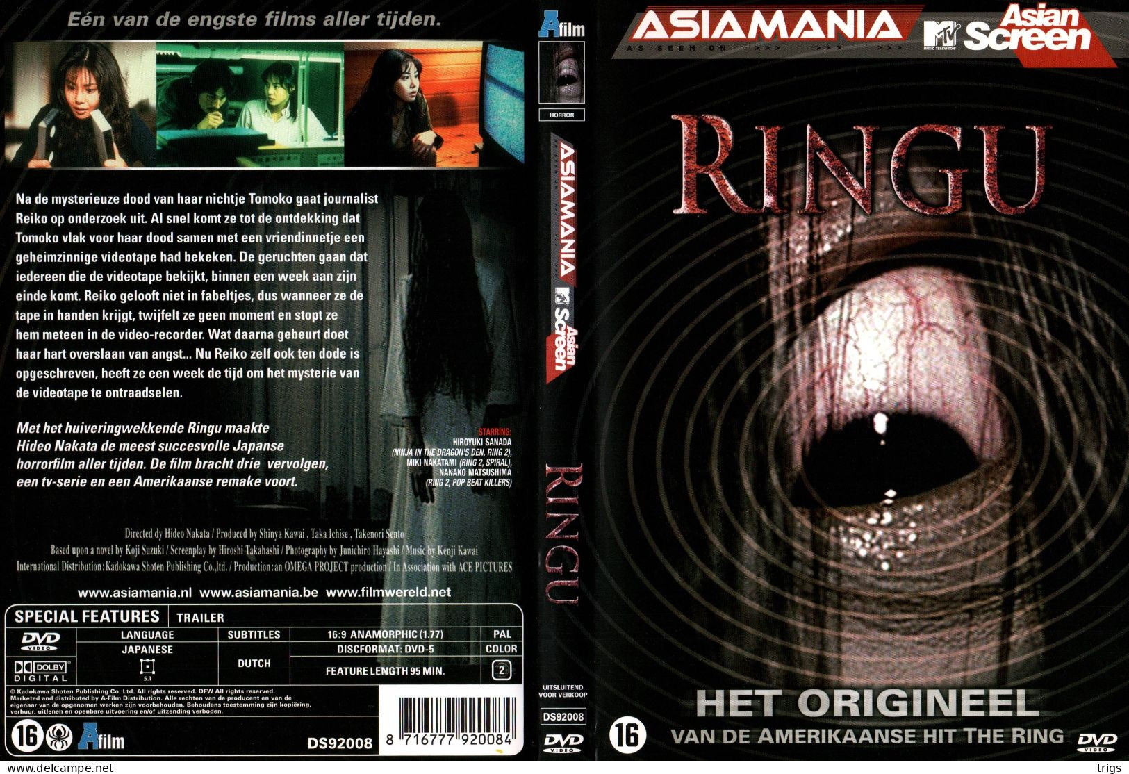 DVD - Ringu - Horror