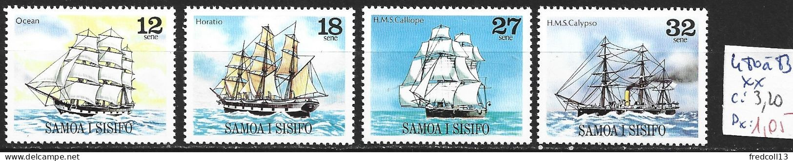 SAMOA 480 à 83 ** Côte 3.20 € - Samoa
