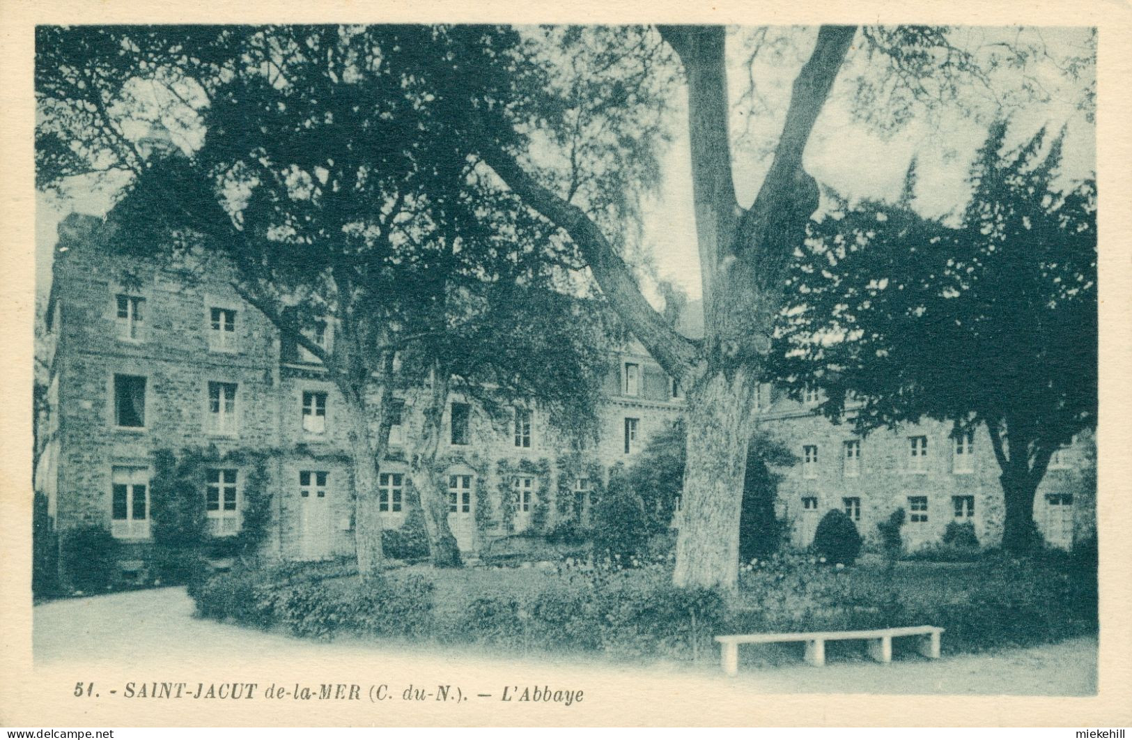 22-SAINT JACUT DE LA MER-L'ABBAYE - Saint-Jacut-de-la-Mer