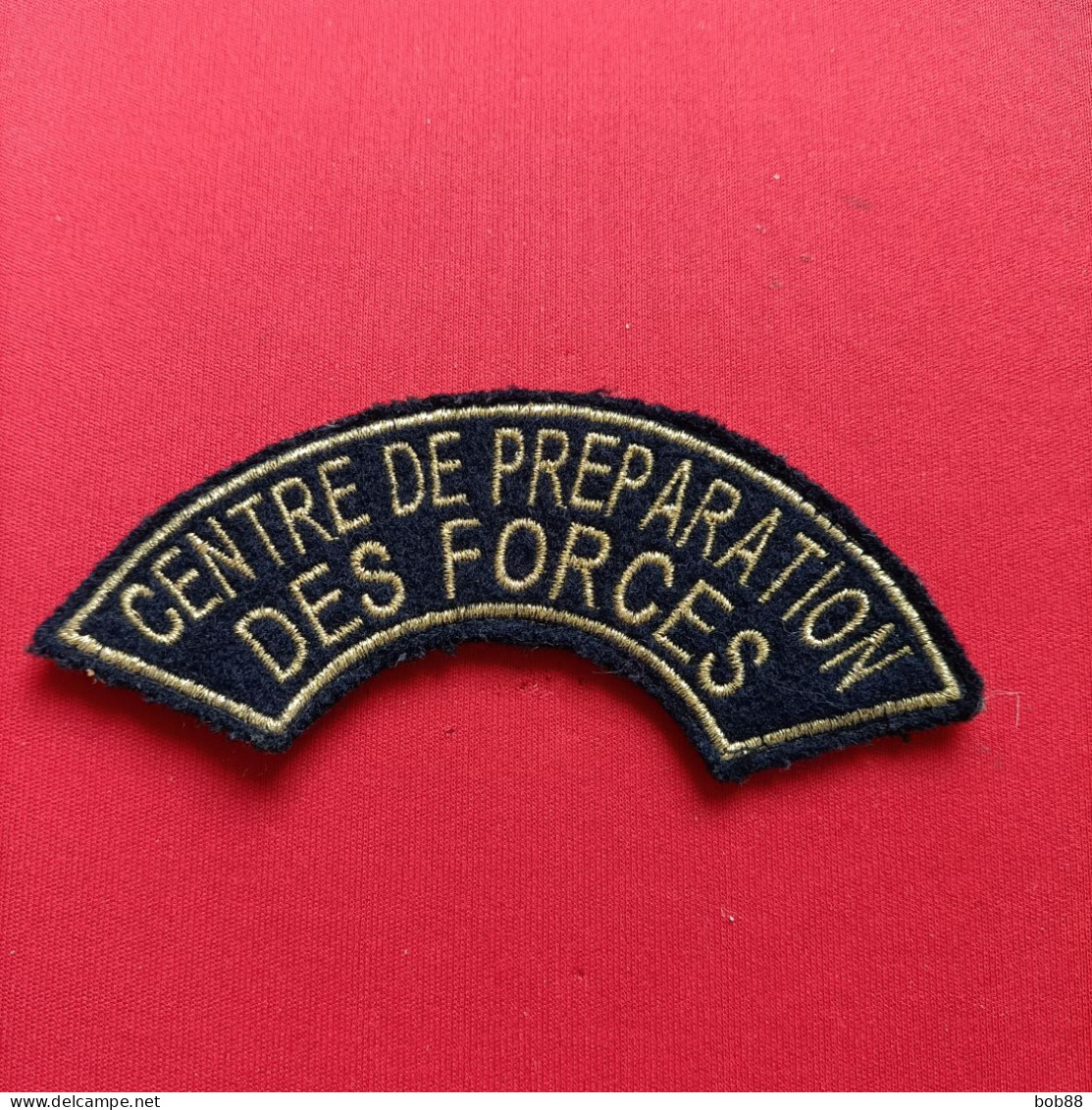 ÉCUSSON BRODÉ / CENTRE DE PRÉPARATION DES FORCES / MAILLY - Patches