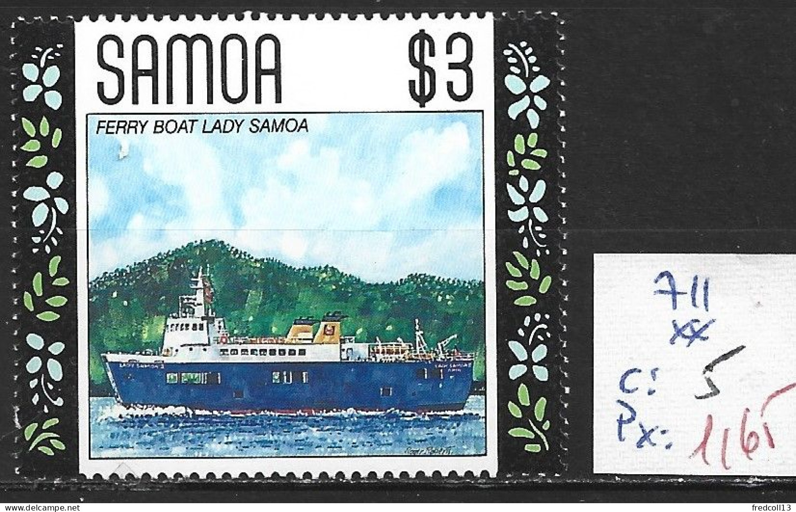 SAMOA 711 ** Côte 5 € - Samoa