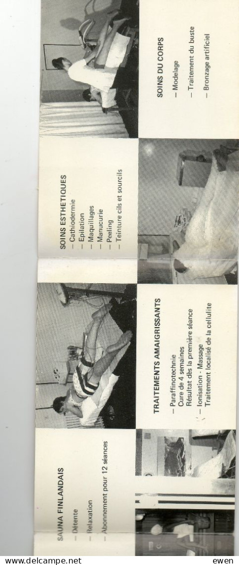 Dépliant Centre De Soins KERSEM à Dinan. Années 60-70. - Toeristische Brochures