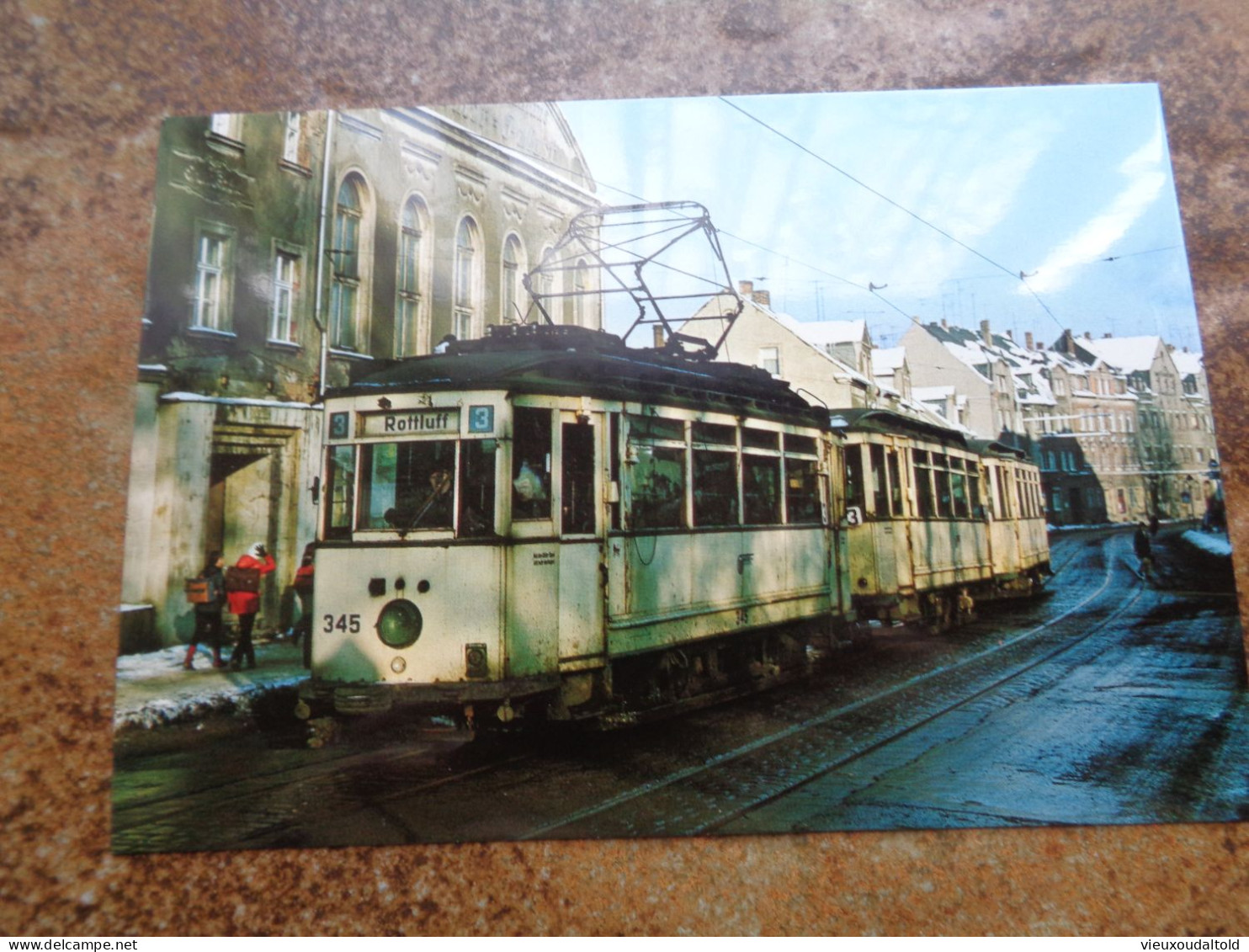 Straßenbahn Karl-Marx-Stadt    Perfecte Karte  - Carte Impeccable /Détails Voir Derrière - Einzelheiten Auf Ruckseite - Tramways