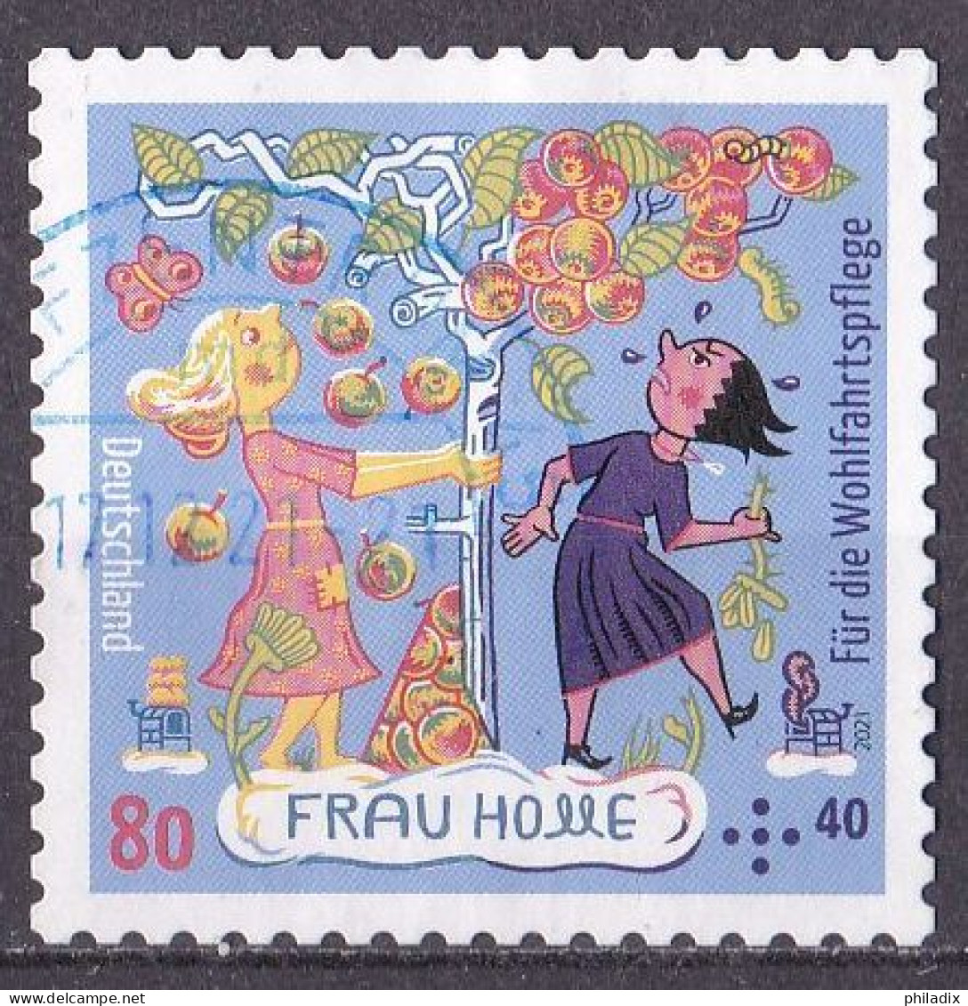 BRD 2021 Mi. Nr. 3591 O/used (BRD1-5) - Used Stamps