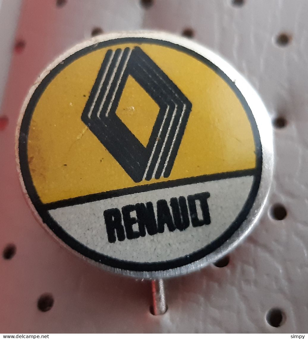 RENAULT  Car Logo  Slovenia Ex Yugoslavia Vintage Pin Badge - Renault