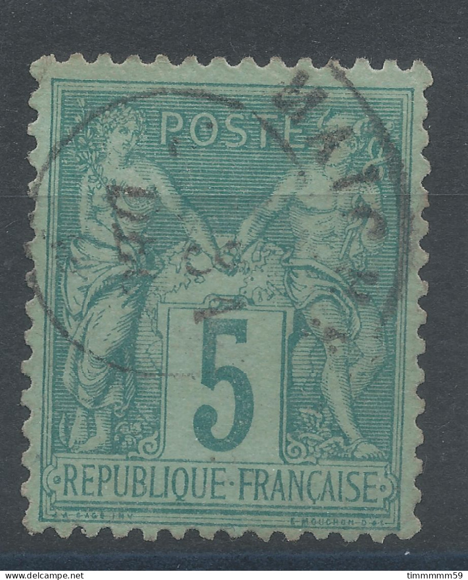 Lot N°83282   N°75, Oblitéré Cachet à Date De MAICHE "DOUBS" - 1876-1898 Sage (Type II)