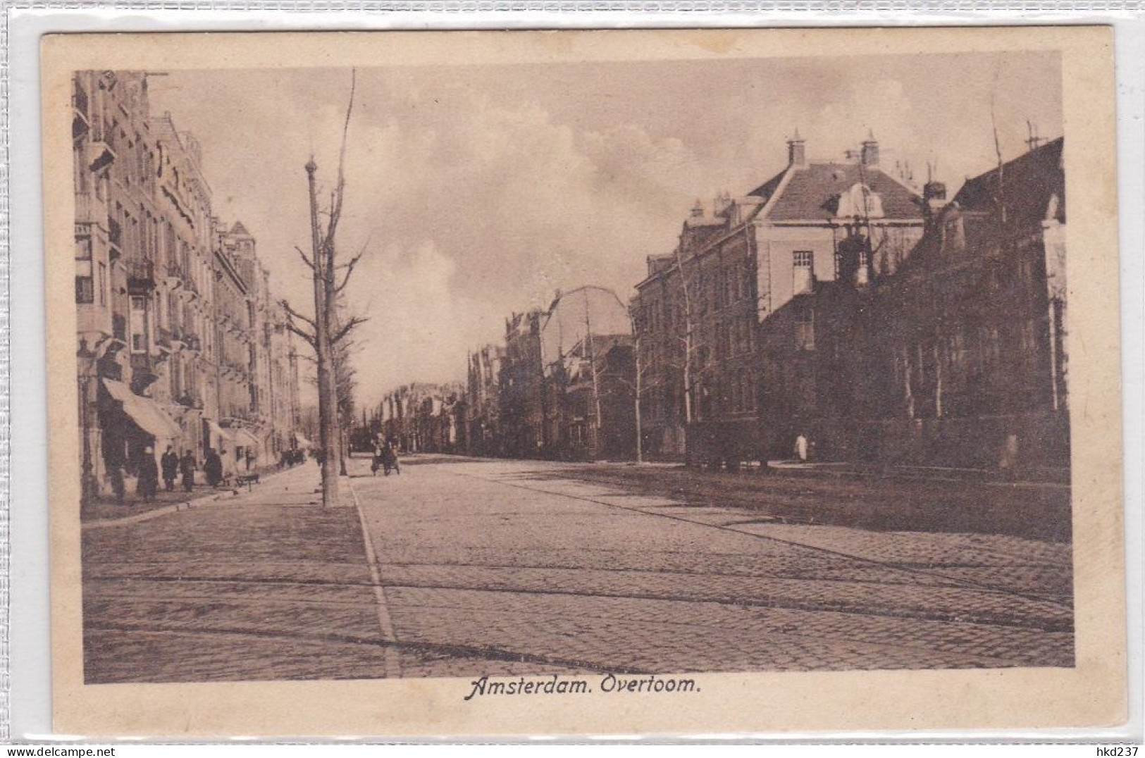 Amsterdam Overtoom Levendig Paard En Wagen     2165 - Amsterdam