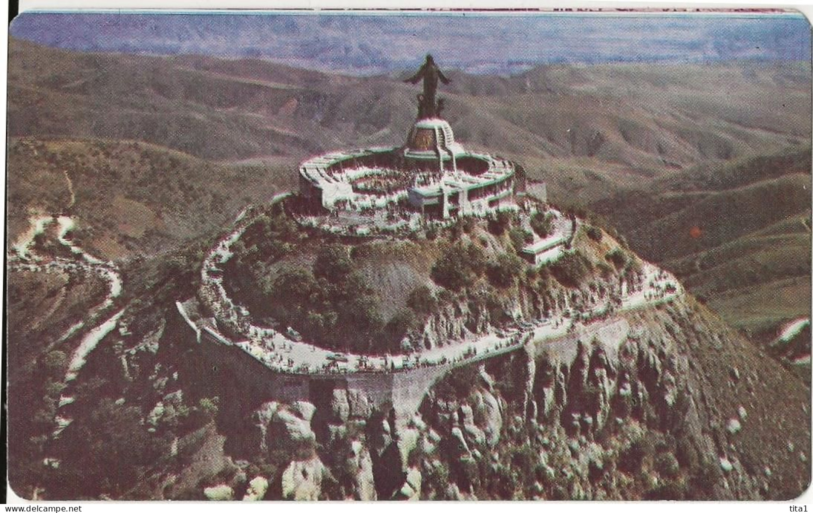 60  -Air View Of Christo Rey On Cubilete's Hill - Silao- México - Mexique