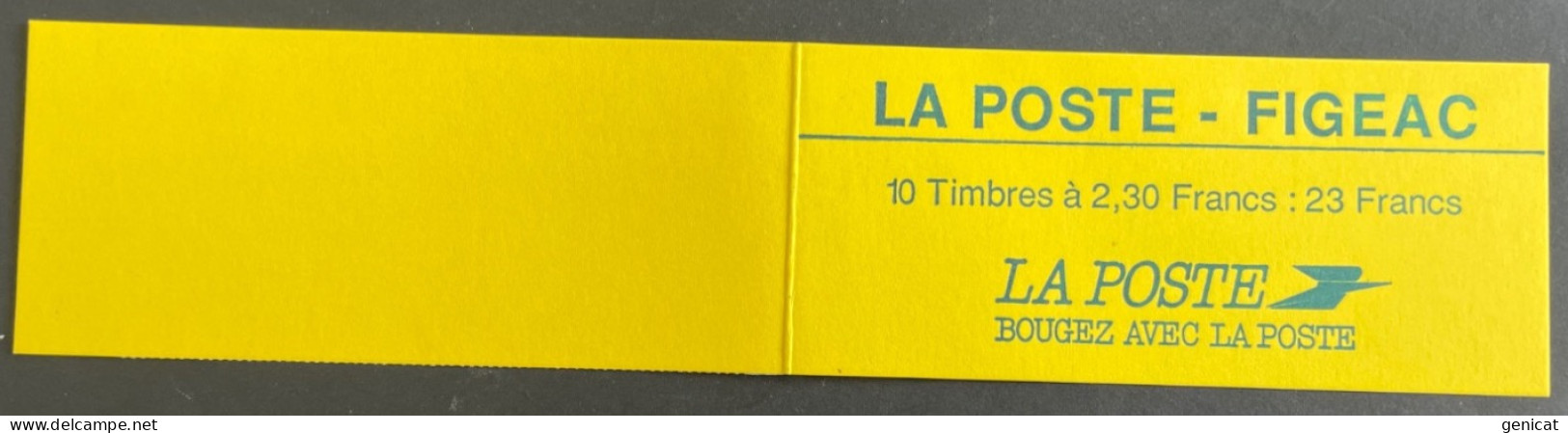 Carnet La Poste - Figeac - Format 125x54 - Modern : 1959-...