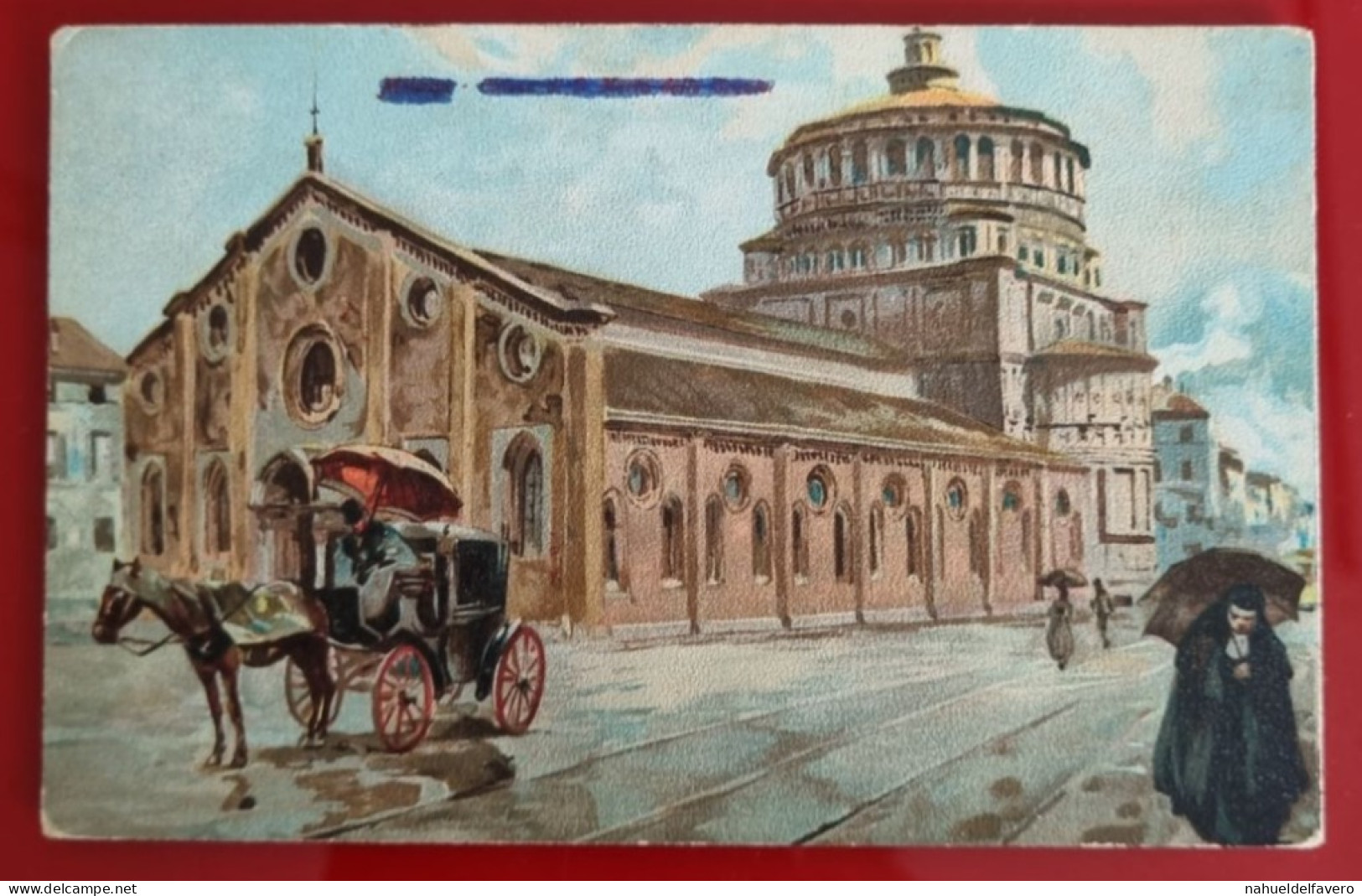 CPA Non Circulée - DISEGNO - ITALIA, MILANO, Santa Maria Delle Grazie - Milano (Milan)