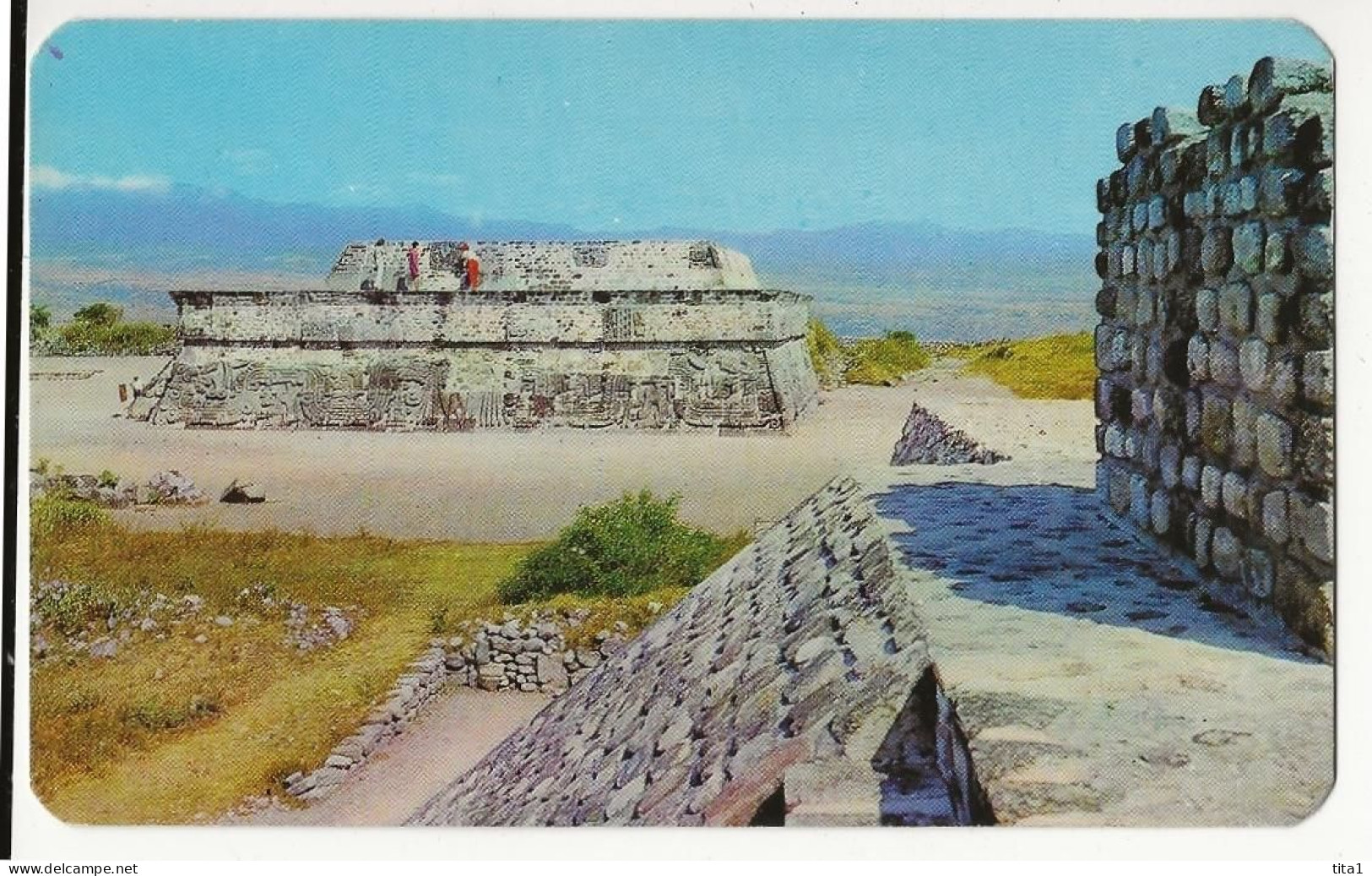 61  -Archeology Zone - Xochicalco, Mor.,- México - Mexique